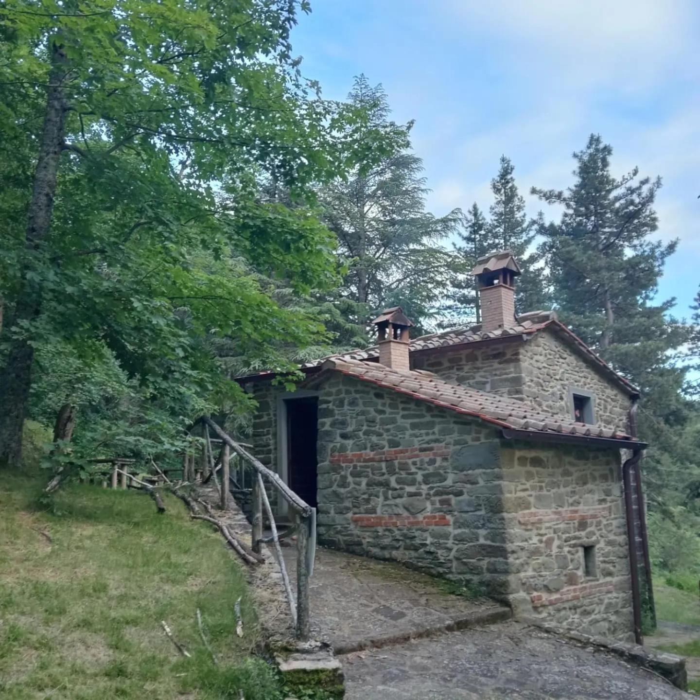Villa Rifugio Asqua à Poppi Extérieur photo